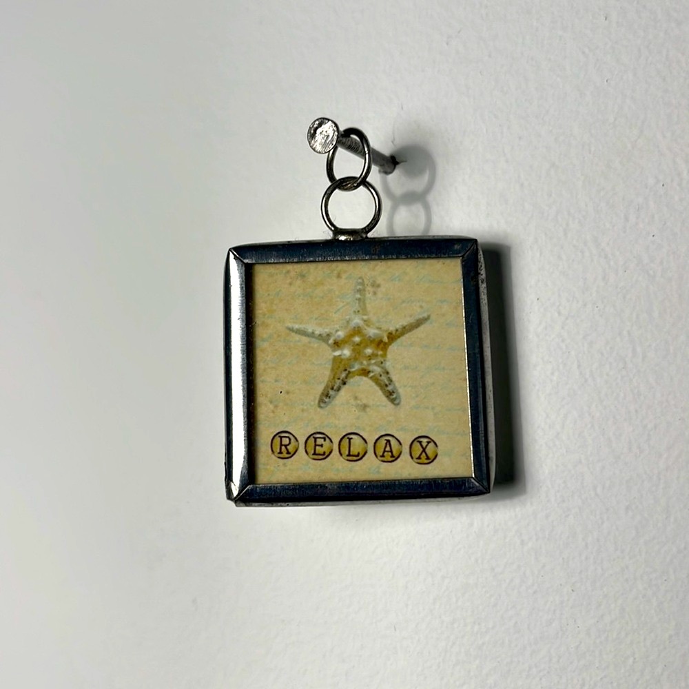 Starfish RELAX Charm Pendant